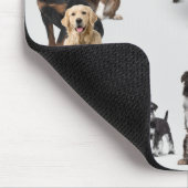 おもしろいドッグブリードペットドッグ名前をカスタムする マウスパッド (コーナー)