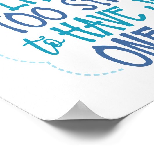 おもしろいドッグ引用文 – ライフが短すぎる ポスター (角)