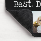 おもしろいドッグ6フォトコラージュド最高のッグエバー白黒 マウスパッド (コーナー)