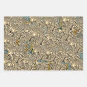 おもしろいドラッグクイーンラッピング紙シート ラッピングペーパーシート (正面3)