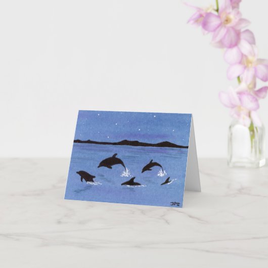 おもしろいドルフィンカード カード (蘭)