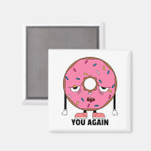 おもしろいドーナツ冷蔵庫用マグネット マグネット (正面/裏面)
