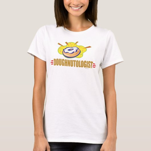 おもしろいドーナツ Tシャツ (正面)