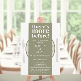 おもしろいナイトウィーディナー招待状リッチセージ 招待状