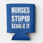 おもしろいナースは愚か者には向かない 缶クーラー (裏面)