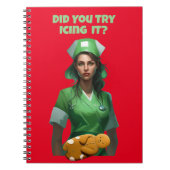 おもしろいナースアイシングIt Thunder_Cove ノートブック (正面)