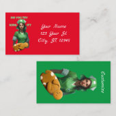 おもしろいナースアイシングIt Thunder_Cove 名刺 (正面/裏面)