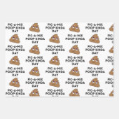 おもしろいナースウンチ ラッピングペーパーシート (正面3)