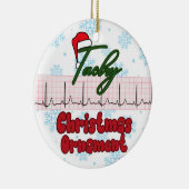 おもしろいナースオーナメント。ドクターオーナメント。 セラミックオーナメント (右)