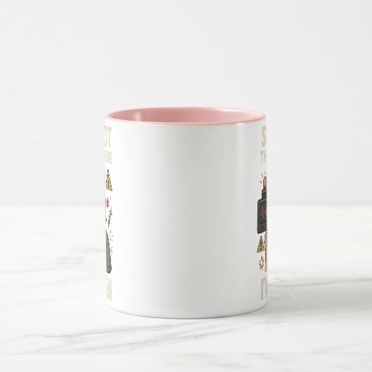 おもしろいナースコードブルーマグカップ – 疲れたコーヒーナース マグカップ (中央)