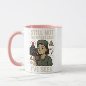 おもしろいナースコードブルーマグカップ – 疲れたコーヒーナース マグカップ (左)