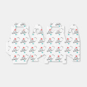 おもしろいナースパターンパーティーボックス フェイバーボックス (折り畳みなし)