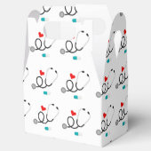 おもしろいナースパターンパーティーボックス フェイバーボックス (オープン)