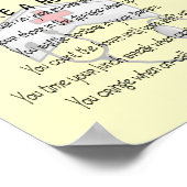 おもしろいナースポスター「あなたはナースだもし」 ポスター (角)