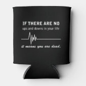 おもしろいナース引用文 缶クーラー (正面)