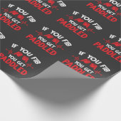 おもしろいナース心臓病救急医療隊員医用ユーモア ラッピングペーパー (角)