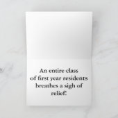 おもしろいナース退職金 カード (内部)