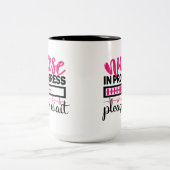 おもしろいナース ツートーンマグカップ (中央)