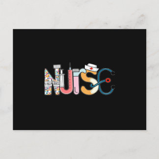 おもしろいナース ポストカード