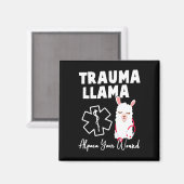 おもしろいナース マグネット (正面/裏面)