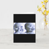 おもしろいニッチなベイビージェンZミームAIバイラル笑いAI カード (黄色い花)