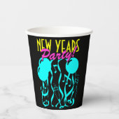 おもしろいニューイヤーイブパーティーカスタム紙カップ 紙コップ (正面)