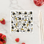 おもしろいニューイヤーエブシャンパーニュパーティーナプキン スタンダードカクテルナプキン (インサイチュ)