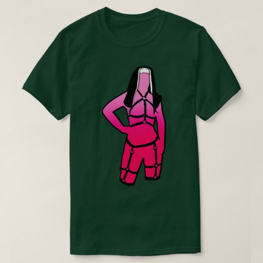 おもしろいヌン Tシャツ (デザイン正面)