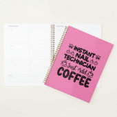 おもしろいネイリストコーヒー引用文 プランナー手帳 (ディスプレー)