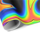 おもしろいネオンラッピング紙 ラッピングペーパー (ロールコーナー)