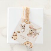 おもしろいネズミCookie Any Age Birthday Party 感謝してい フェイバータグ (インサイチュ)