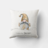 おもしろいノプレイスライク格言クリスマスホリデイ クッション (裏面)