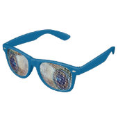 おもしろいノベルティの熱狂する神経質な目 レトロサングラス (アングル)