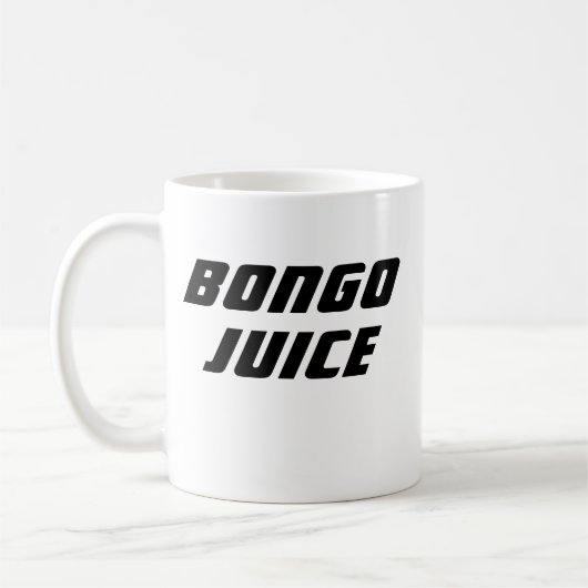 おもしろいノベルティオフィスギフトBONGOジュース コーヒーマグカップ (左)