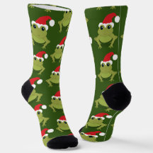おもしろいノベルティカエル動物のクリスマス