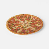 おもしろいノベルティカッコいいピザグリルパーティー食品 ペーパープレート (アングル)