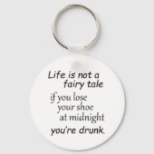 おもしろいノベルティギフト引用文笑わされる標語 キーホルダー (正面)