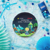 おもしろいノベルティコンピュータゲーム誕生日パーティー ペーパープレート (パーティー)