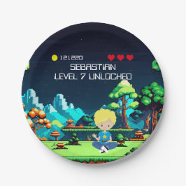 おもしろいノベルティコンピュータゲーム誕生日パーティー ペーパープレート