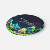 おもしろいノベルティコンピュータゲーム誕生日パーティー ペーパープレート (アングル)