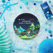 おもしろいノベルティコンピュータゲーム誕生日パーティー ペーパープレート (パーティー)