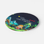 おもしろいノベルティコンピュータゲーム誕生日パーティー ペーパープレート (アングル)