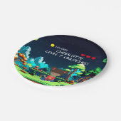 おもしろいノベルティコンピュータゲーム誕生日パーティー ペーパープレート (アングル)