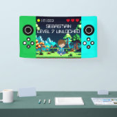 おもしろいノベルティコンピュータゲーム誕生日パーティー 横断幕 (トレードショー)