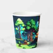 おもしろいノベルティコンピュータゲーム誕生日パーティー 紙コップ (裏面)