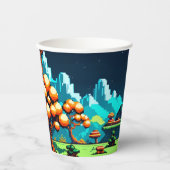 おもしろいノベルティコンピュータゲーム誕生日パーティー 紙コップ (正面)