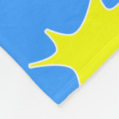 おもしろいノベルティスーパーヒーローパーソナライズされた フリースブランケット (角)