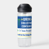 おもしろいノベルティドクターナース採尿カスタム ウォーターボトル (背面)