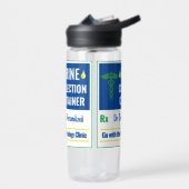 おもしろいノベルティドクターナース採尿カスタム ウォーターボトル (左面)