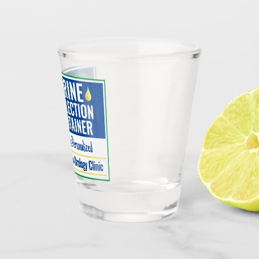おもしろいノベルティドクターナース採尿カスタム ショットグラス (右)
